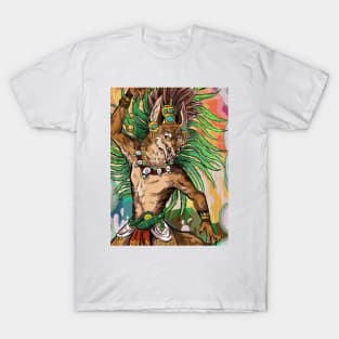 Huehuecoyotl- God of music T-Shirt